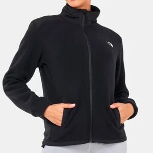 Black The North Face Zip Up Jacket